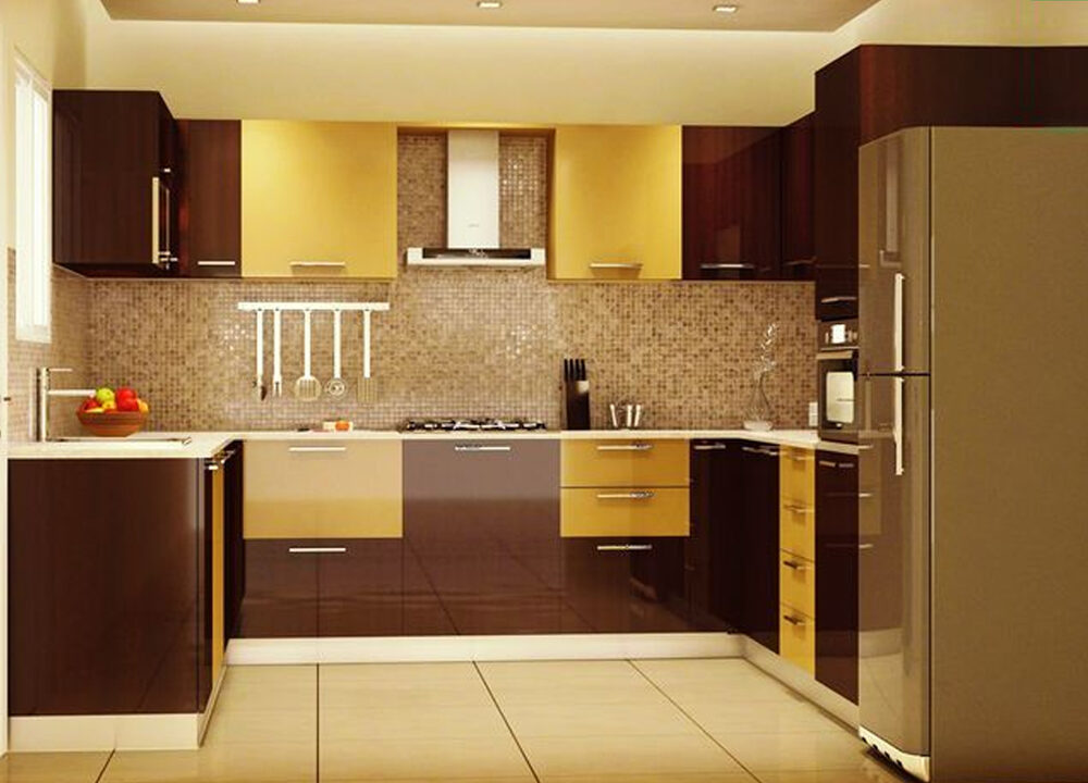 U Shaped Modular Kitchen-5